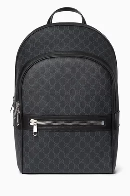 Buy Gucci Black GG Backpack in Supreme Canvas For Men Online Ounass UAE
