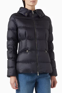 Buy Moncler Blue Boed Short Down Jacket For Women Online Ounass UAE