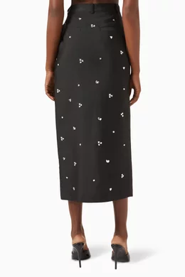 Embellished midi pencil skirt new arrivals