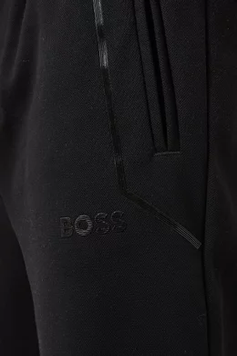 Buy BOSS Black Hadiko Mirror Sweatpants in Cotton blend For Men Online Ounass UAE