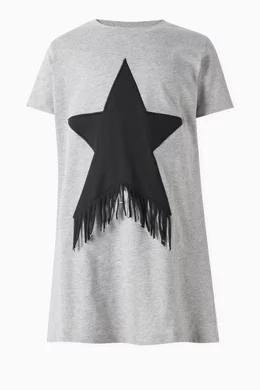 Stella mccartney fringe dress outlet