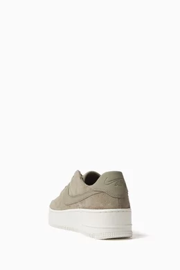 Buy Nike Green Air Force 1 Sage Low Sneakers in Suede For Women Online Ounass UAE