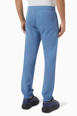 Buy Moschino Blue Teddy Bear print Sweatpants in Cotton fleece For Men Online Ounass UAE