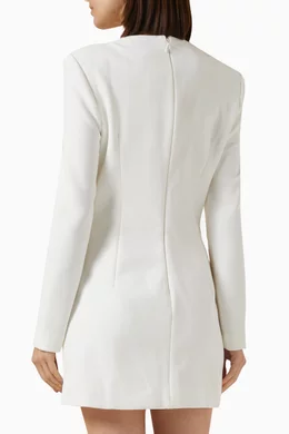 Buy Mossman White Parallel Mini Dress For Women Online Ounass UAE