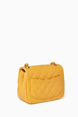 Yellow chanel bag outlet