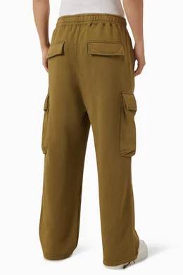 Buy A Bathing Ape Green Oversized fit Cargo Sweatpants For Men Online Ounass UAE