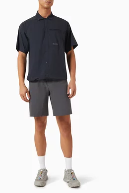 Buy Rapha Grey Explore Short-sleeve Shirt in Recycled Nylon For