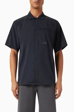 Buy Rapha Grey Explore Short-sleeve Shirt in Recycled Nylon For