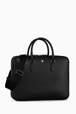 Buy Montblanc Black Medium Sartorial Document Case in Calfskin Leather For Men Online Ounass UAE