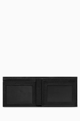Buy Montblanc Black Sartorial 6cc Wallet in Saffiano Leather For Men Online Ounass UAE