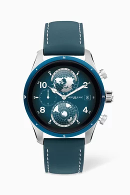 Buy Montblanc Blue Summit 3 Smartwatch 42mm For Men Online Ounass UAE