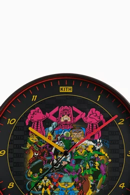 インテリア時計 Marvel Kith Super Villains Team Up Clock Kith x Marvel Super Villains Team Up Wall Clock | eBay