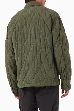 Stone island quilted jacket outlet