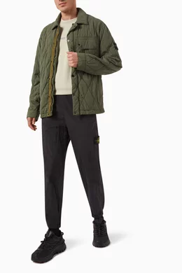 Stone island quilted jacket store