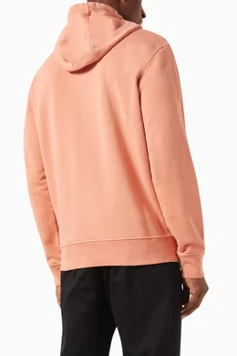Stone island hoodie orange on sale
