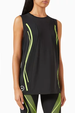 Buy adidas Black x Stella McCartney TruePace Running Tank Top For Women Online Ounass UAE