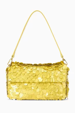 Yellow over the shoulder bag hotsell