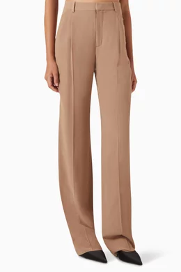 パンツ Saint Laurent Crepe silk pants Saint Laurent Crepe Silk Pants | italist