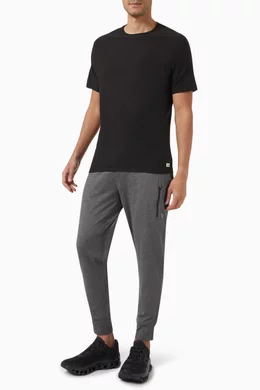 Buy Vuori Grey Sunday Performance Sweatpants in Technical Knit Fabric For Men Online Ounass UAE