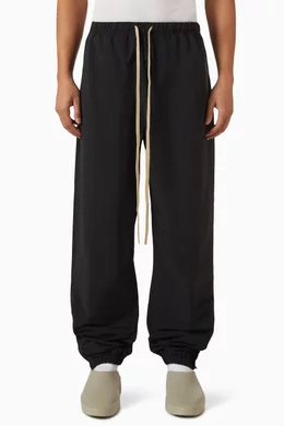 Buy Fear of God Essentials Black Military Trackpants in Nylon For Men Online Ounass UAE