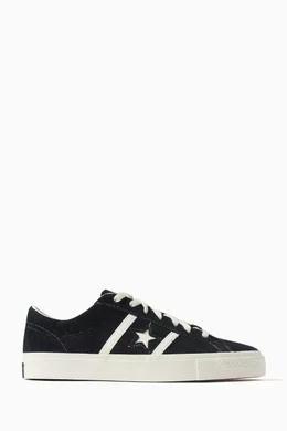 Buy Converse Black One Star Academy Pro Sneakers For Men Online Ounass UAE