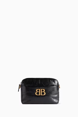 【BALENCIAGA】MONACO XS CAMERA BAG BALENCIAGA | XS Monaco Leather Camera Bag | Women | Lane