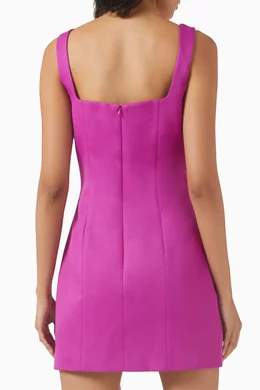 Buy Elliatt Purple Bethany Mini Dress in Crepe For Women Online | Ounass UAE