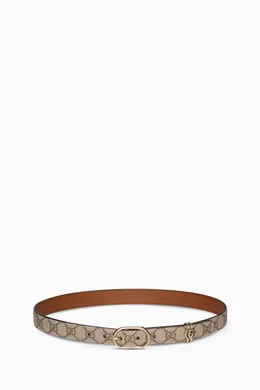 Gucci monogram belt top