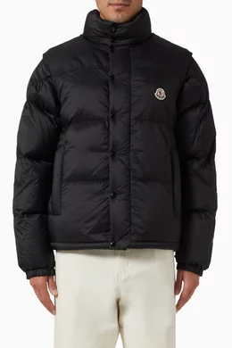 Buy Moncler Black Verone Reversible Down Jacket For Men Online Ounass UAE