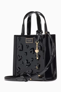 日本未入荷 Kate Spade Key My Heart Manhattan Mini Tote KK569 Buy Kate Spade New York Black Mini 'Key to My Heart