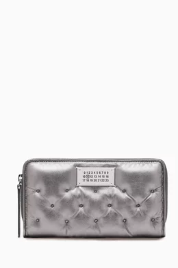 Buy Maison Margiela Metallic Glam Slam Embroidered Wallet in