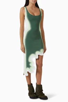 ph5 dress green PH5 Lotus Dress in Teal Blast