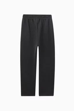 Buy Calvin Klein Black Straight leg Sweatpants For Boys Online Ounass UAE