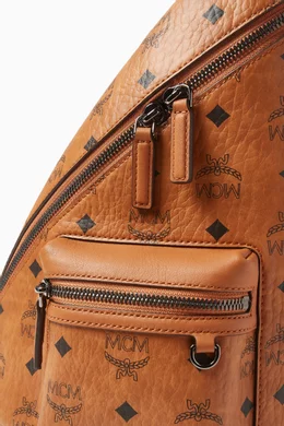 Mcm mini backpack sling store
