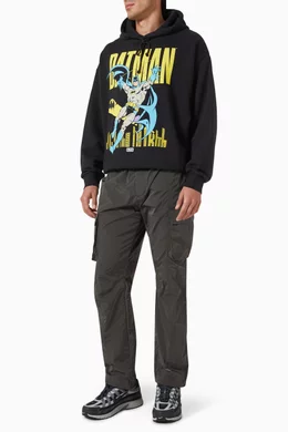 Buy Kith Black x Batman Classic Vintage Nelson Hoodie in Cotton For Men  Online | Ounass UAE