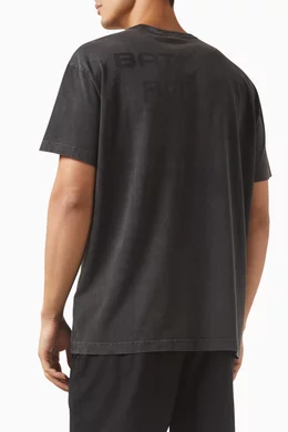Buy Kith Black x Batman Just Us Vintage T-shirt in Cotton