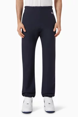 Buy Champion Blue Reverse Weave Sweatpants in Cotton For Men Online Ounass UAE