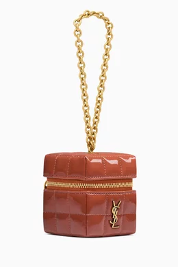 Ysl pink chain bag sale