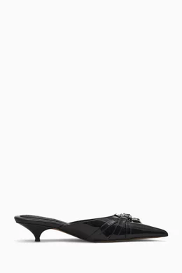 Buy Marc Jacobs Black The Emma 35 Kitten Mules in Patent Leather For Women Online Ounass UAE