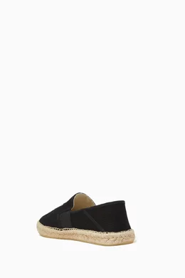 サンダル KENZO LUCKY TIGER ESPADRILLES Kenzo Lucky Tiger espadrilles for Men - Black in UAE | Level