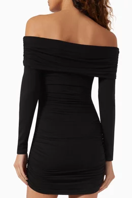 reformation brooks knit dress Buy Black Mini in Stretchy-jersey For Women Online Reformation benson knit