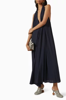 オールインワン・サロペット Jacquemus 'La Robe Norma' Dress Buy Jacquemus Blue La Robe Norma Maxi Dress For Women Online