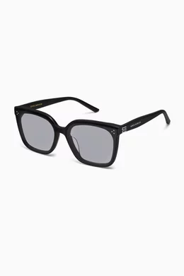 Buy Gentle Monster Black Piana 01 Sunglasses in Acetate For UNISEX