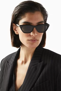 Buy Gentle Monster Black Gisele 01 Sunglasses in Acetate For
