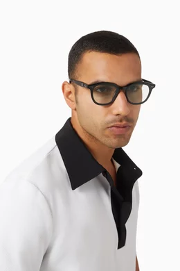 Buy Gentle Monster Black Jude 01 Sunglasses in Acetate For UNISEX