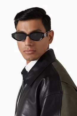 Buy Gentle Monster Black Kunst 01 Sunglasses in Acetate For UNISEX