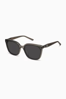 Buy Gentle Monster Brown Loloe BRC17 Sunglasses in Acetate
