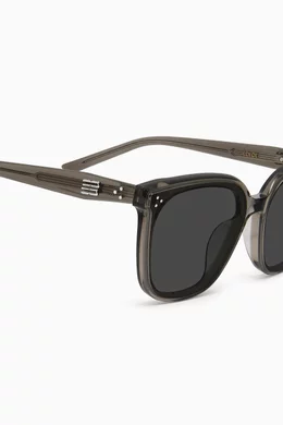 Buy Gentle Monster Brown Loloe BRC17 Sunglasses in Acetate