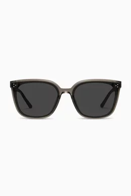 Buy Gentle Monster Brown Loloe BRC17 Sunglasses in Acetate For
