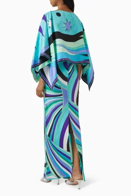 blue pucci dress Vintage 2000s y2k Blue Jersey Pucci Print Mini Dress, Small/Medium – Ian  Drummond Vintage